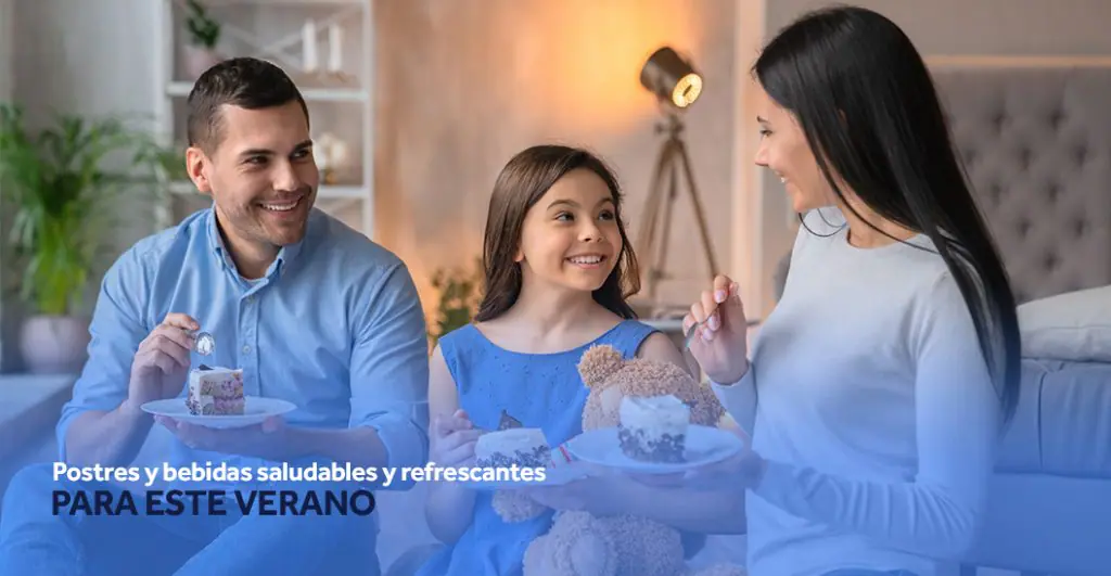 Postres y bebidas saludables y refrescantes para este verano